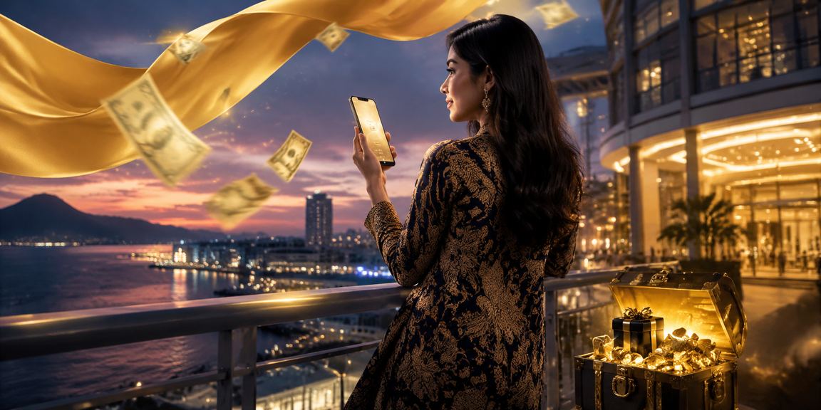 Pengalaman cashback dan bonus di Kota Kinabalu Sabah Malaysia